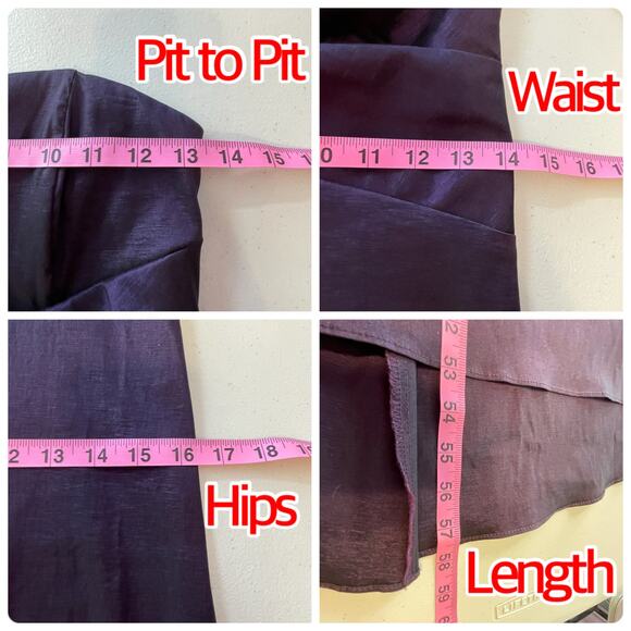 Betsy & Adam Purple Strapless Ruched Bodice Fishtail Hem Evening Maxi Dress 4 - Picture 12 of 12